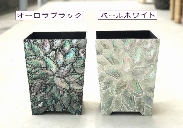天然 パールシェル インテリア 小物入れ　ダストボックス ドレッサー　貝パール 天然 パールシェル インテリア 小物入れ ダストボックス ドレッサー 貝